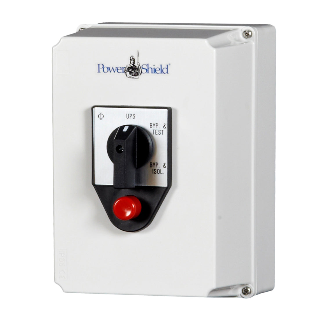 PowerShield Maintenance Bypass Switch, Wrap Around, Push Button, Wall Mount 6K 1-1, facilitates safe maintenance procedures PowerShield Maintenance Bypass Switch, Wrap Around, Push Button, Wall Mount 6K 1-1, facilitates safe maintenance procedures